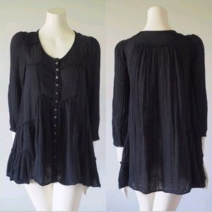 Free people tunic mini babydoll dress